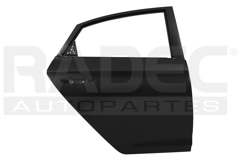 PUERTA TRASERA HY ACCENT 18-22 GL/GLS/MID L4 4 CILINDROS 1.6L 4 PUERTAS DER