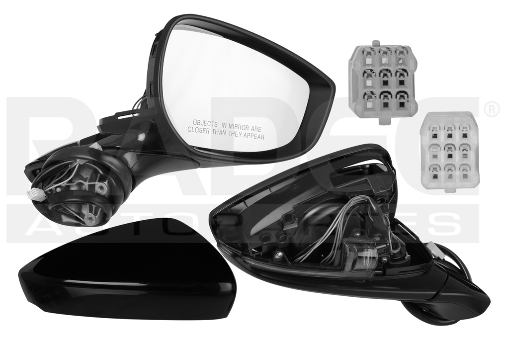 ESPEJO MZ 3 19-24 ELECTRICO C/DIRECCIONAL C/MEMORIA P/PINTAR I/I SPORT/I GRAND TOURING/HYBRID 4 PUERTAS DER