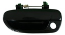 MANIJA EXTERIOR DG VERNA 04-06 HY ACCENT 00-06 CON HOYO PARA LLAVE LISA NEGRA PLASTICO HUSHAN Izquierdo Delantera