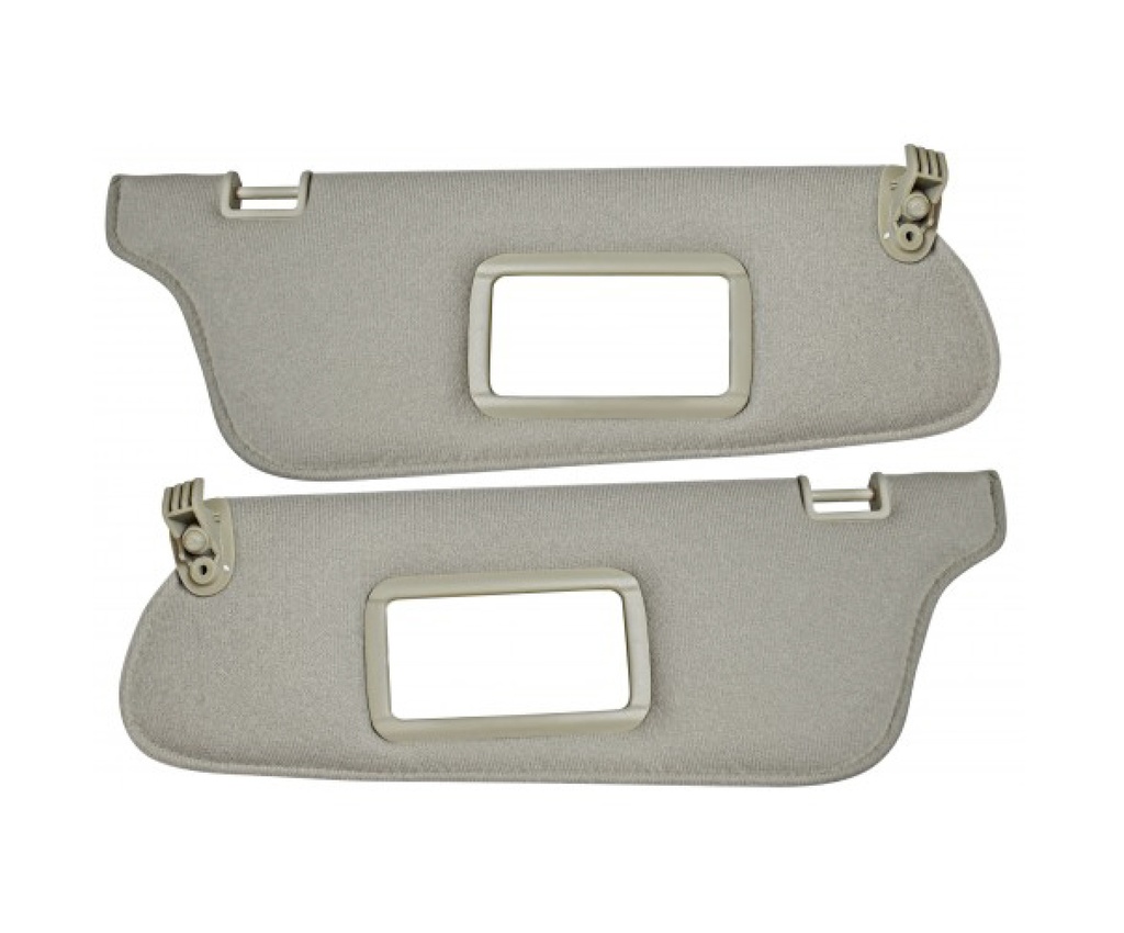 VISERA PARA VOLKSWAGEN Pointer GRIS (IZQUIERDO con Luna) (DERECHO con Luna) (2 pzas)