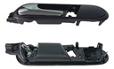 MANIJA INTERIOR ST IBIZA DELANTERA 03-08 / ST CORDOBA DELANTERA 03-09 NEGRO/CROMO CON HOYO PARA CRISTAL SIN HOYO PARA ESPEJO PLASTICO TW IZQ