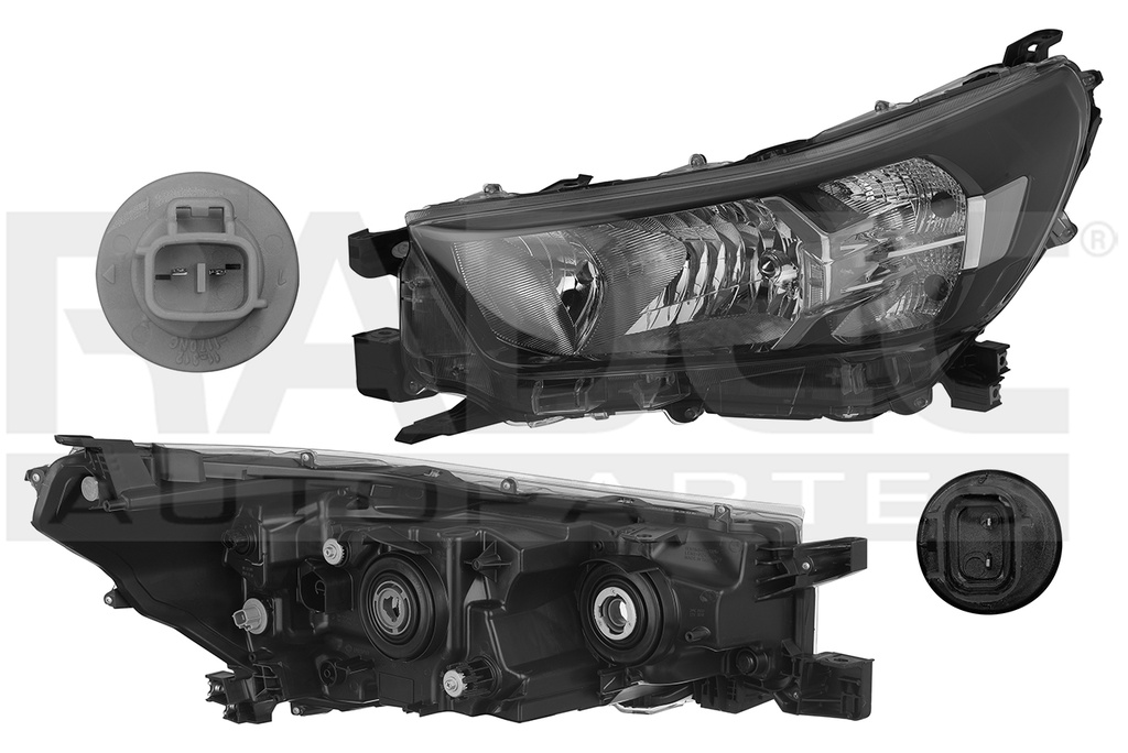 FARO TY HILUX SR 21-22 DEPO IZQ