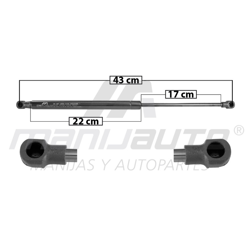 AMORTIGUADOR 5TA PUERTA FIT HONDA 60345