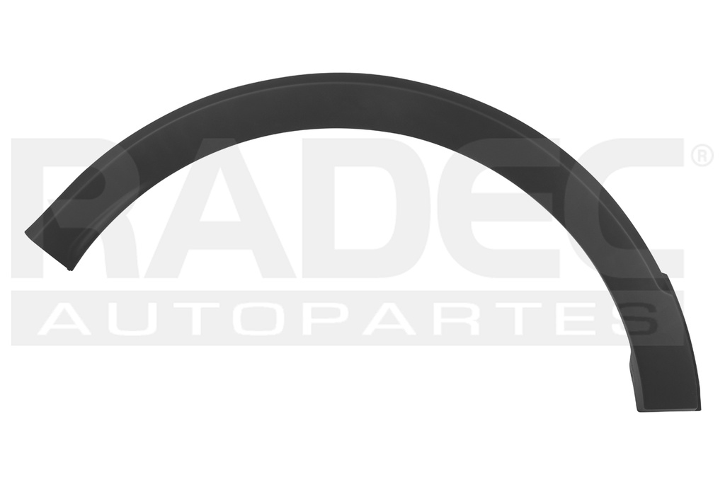 MOLDURA COSTADO TRASERO RN CAPTUR 18-22 CORRUGADA INTENS/ICONIC L4 4 CILINDROS 2.0L 5 PUERTAS IZQ