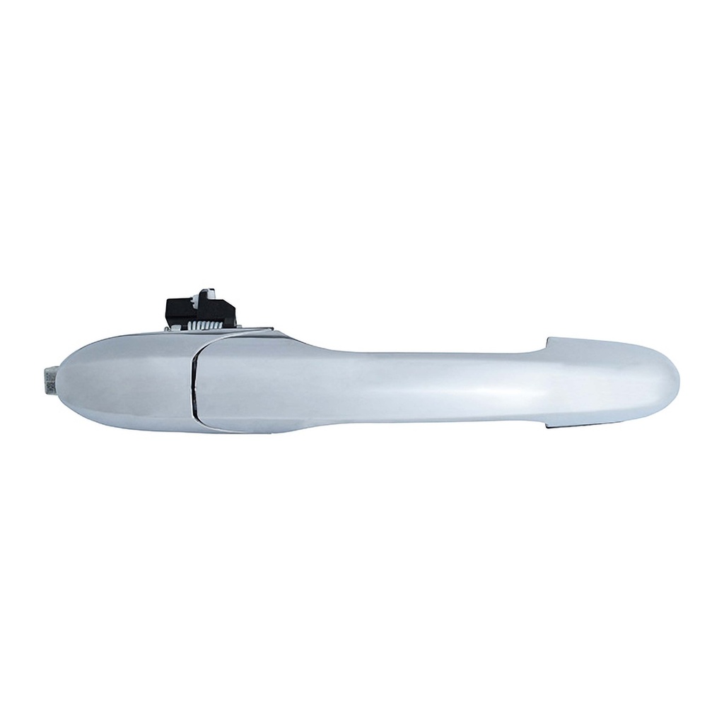 MANIJA EXTERIOR FT 500 09-16  SIN HOYO PARA LLAVE CROMADA PLASTICO HUSHAN Derecho Delantera  