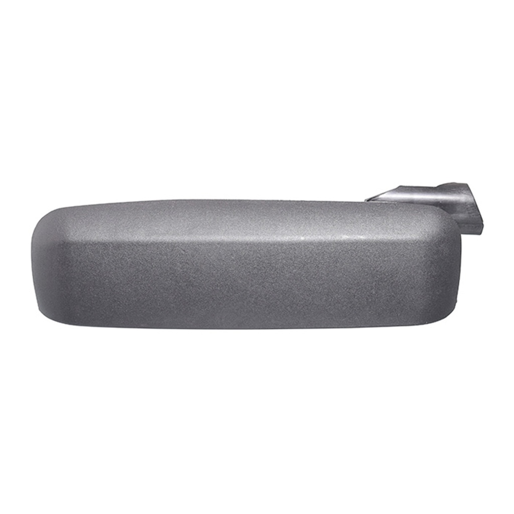 MANIJA EXTERIOR FT UNO 10-18  SIN HOYO PARA LLAVE CORRUGADA NEGRA PLASTICO HUSHAN Izquierdo Delantera/Trasera