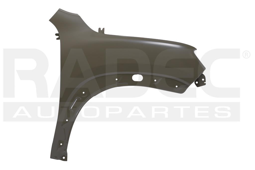 SALPICADERA RN KWID 19-23 C/HOYO P/MOLDURA ICONIC/BITONO/INTENS/OUTSIDER L3 3 CILINDROS 1.0L 5 PUERTAS DER