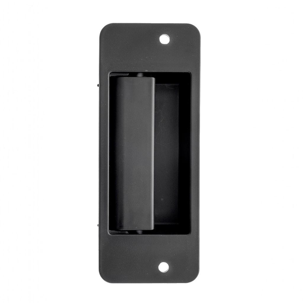 MANIJA EXTERIOR FD ECONOLINE 08-14  5TA PUERTA ABATIBLE IZQUIERDA CORRUGADA NEGRA PLASTICO HUSHAN Derecho Trasera Puerta lateral abatible 