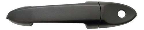 MANIJA EXTERIOR FD ESCAPE 01-12  MZ TRIBUTE 08-11  MR MARINER 01-12  CON HOYO PARA LLAVE CORRUGADA NEGRA PLASTICO HUSHAN Izquierdo Delantera  