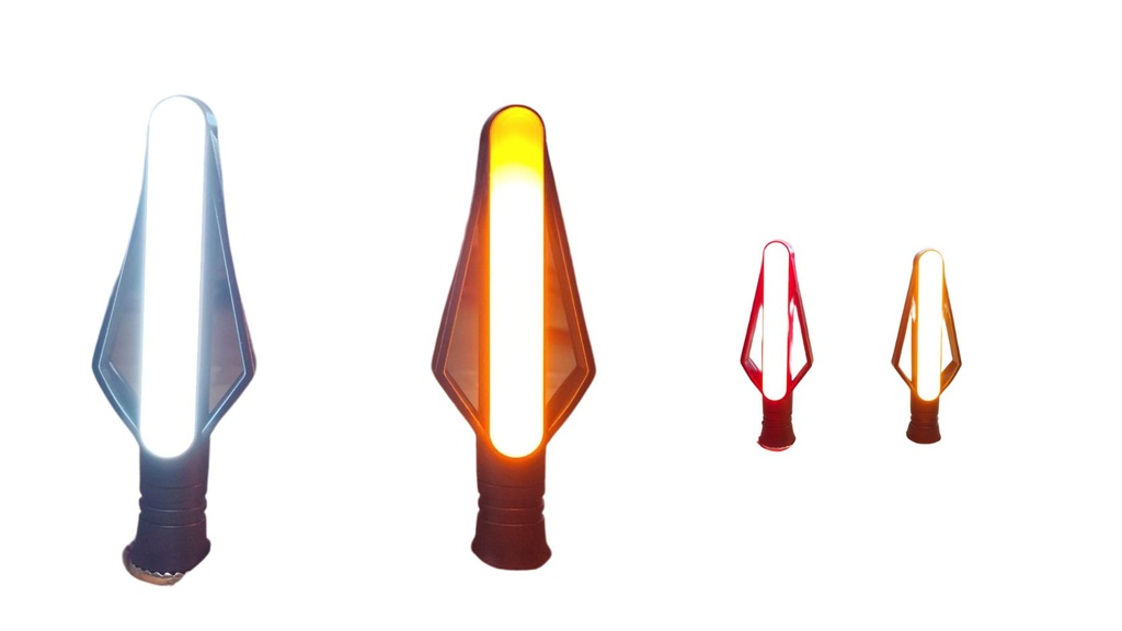 DIRECCIONAL 24LED*2  ROJA+AMARILLA