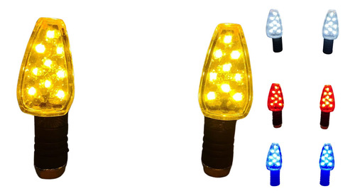 DIRECCIONAL LED JGO. 3.5" AMARILLO