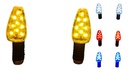 DIRECCIONAL LED JGO. 3.5" AMARILLO