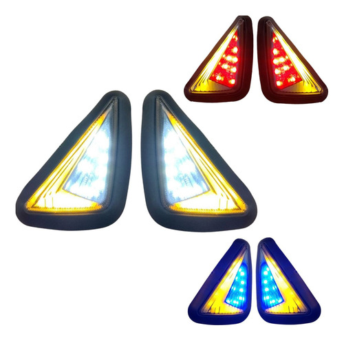 [DIR-3213-1206B] DIRECCIONAL LEDS BI-COLOR RUNNING IR1206 AMARILLO/BLANCO