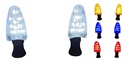 DIRECCIONAL NEGRO LED BLANCO 12V