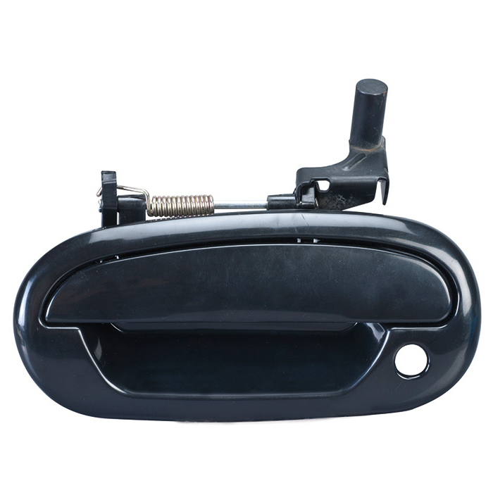 MANIJA EXTERIOR FD F-150/F-250 97-08/LOBO 97-03/EXPEDITION 97-02  CON HOYO PARA LLAVE LISA PARA PINTAR NEGRA PLASTICO HUSHAN Izquierdo Delantera  