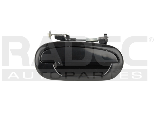 MANIJA EXTERIOR FD F-150/F-250 97-08/LOBO 97-03/EXPEDITION 97-02  SIN HOYO PARA LLAVE LISA PARA PINTAR NEGRA PLASTICO HUSHAN Derecho Delantera  