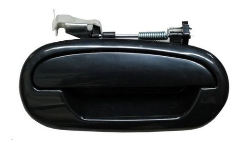 MANIJA EXTERIOR FD F-150/F-250 97-08/LOBO 97-03/EXPEDITION 97-02  CON HOYOS PARA LLAVE Y CODIGO  LISA PARA PINTAR NEGRA HUSHAN Izquierdo Delantera  