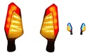 DIRECCIONAL ROJO LED AMARILLO/ROJO 12V