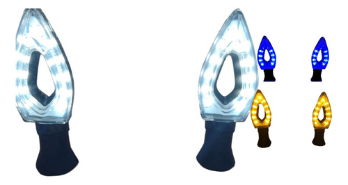 DIRECCIONAL SERPIENTE LED  BLANCO 12V