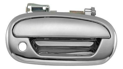 MANIJA EXTERIOR FD F-150/F-250 97-08/LOBO 97-03/EXPEDITION 97-02  LC NAVIGATOR 98-02  CON HOYO PARA LLAVE CROMADA PLASTICO HUSHAN Derecho Delantera  