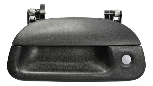 MANIJA DE TAPA FD F-150/F-250 97-08/LOBO 97-03/SUPER DUTY 99-07/EXPLORER SPORT TRAC 01-05 C/ HOYO P/ LLAVE CORRUGADA NEGRO PLASTICO HUSHAN