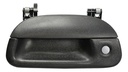 MANIJA DE TAPA FD F-150/F-250 97-08/LOBO 97-03/SUPER DUTY 99-07/EXPLORER SPORT TRAC 01-05 C/ HOYO P/ LLAVE CORRUGADA NEGRO PLASTICO HUSHAN