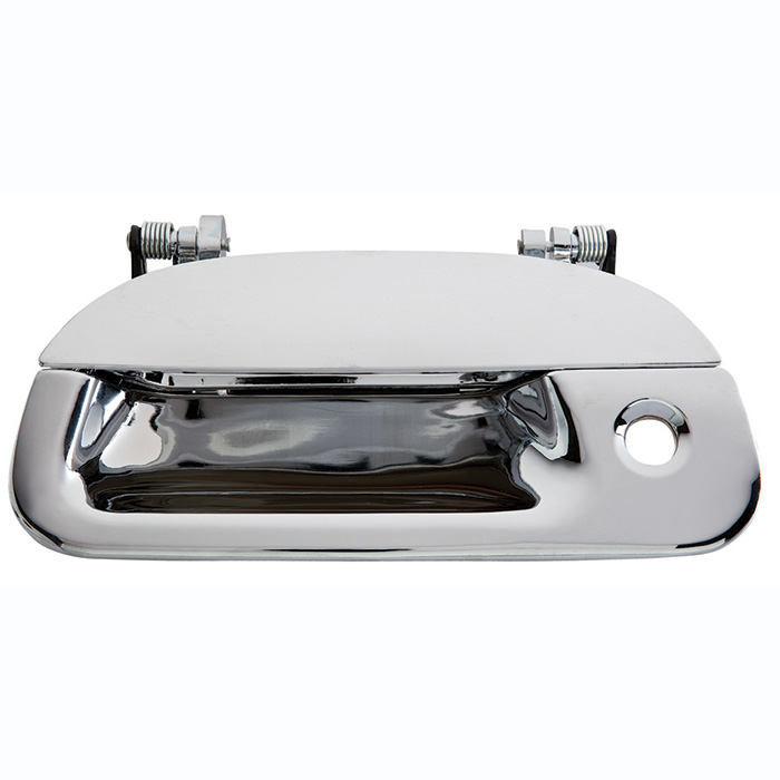 MANIJA DE TAPA FD F-150/F-250 97-08/LOBO 97-03/SUPER DUTY 99-07/EXPLORER SPORT TRAC 01-05  CON HOYO PARA LLAVE CROMO PLASTICO HUSHAN    