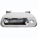 MANIJA DE TAPA FD F-150/F-250 97-08/LOBO 97-03/SUPER DUTY 99-07/EXPLORER SPORT TRAC 01-05  CON HOYO PARA LLAVE CROMO PLASTICO HUSHAN    