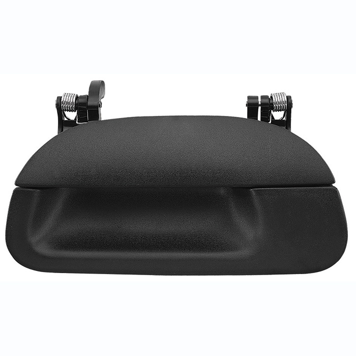 MANIJA DE TAPA FD F-150/F-250 97-08/LOBO 97-03/SUPER DUTY 99-07/EXPLORER SPORT TRAC 01-05  SIN HOYO PARA LLAVE CORRUGADA NEGRO PLASTICO HUSHAN    