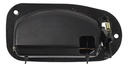 MANIJA INTERIOR FD F-150/F-250 SUPER CAB 97-08/LOBO SUPER CAB 97-03  NEGRO PLASTICO HUSHAN Derecho Trasera  