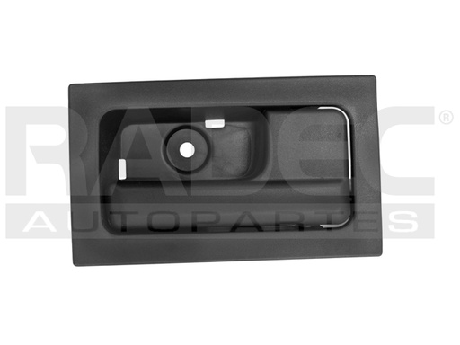 MANIJA INTERIOR FD F-150/LOBO 09-14  SEGURO MANUAL NEGRO/GRIS PLASTICO HUSHAN Derecho Delantera/Trasera  