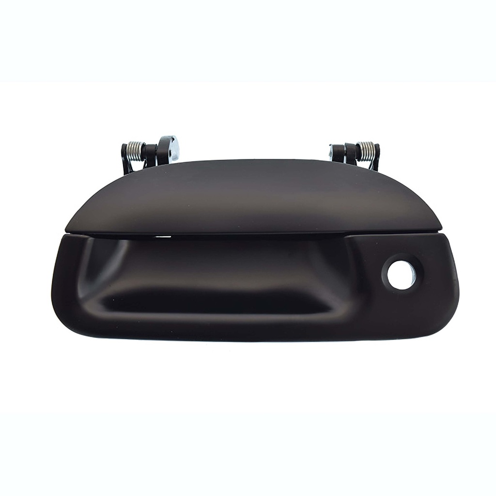 MANIJA DE TAPA FD F-150/F-250 97-08/LOBO 97-03/SUPER DUTY 99-07/EXPLORER SPORT TRAC 01-05  CON HOYO PARA LLAVE LISA NEGRA PLASTICO HUSHAN    