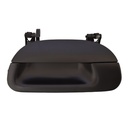 MANIJA DE TAPA FD F-150/F-250 97-08/LOBO 97-03/SUPER DUTY 99-07/EXPLORER SPORT TRAC 01-05  SIN HOYO PARA LLAVE LISA NEGRA PLASTICO HUSHAN    