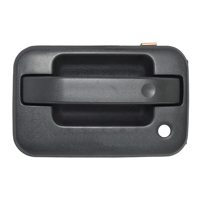 MANIJA EXTERIOR FD F-150/F-250/LOBO 09-14  CON HOYO PARA LLAVE CON HOYO PARA LLAVE/SIN HOYO PARA CODIGO CORRUGADA NEGRA HUSHAN Izquierdo Delantera  