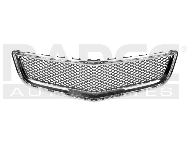 REJILLA FASCIA DELANTERA CV TRAVERSE 09-12 CENTRAL FILO CROMADO