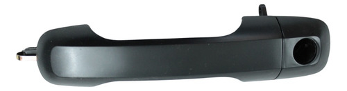 MANIJA EXTERIOR FD FIESTA 03-10/ECOSPORT 04-12/IKON SEDAN 08-12  CON HOYO LISA NEGRA PLASTICO HUSHAN Izquierdo Delantera  