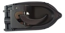 MANIJA INTERIOR FD FIESTA 97-02/IKON 01-07/KA 01-08  NEGRO PLASTICO HUSHAN Izquierdo Delantera/Trasera  