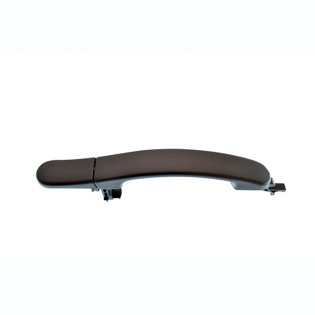 MANIJA EXTERIOR FD IKON HATCHBACK 12-15/FIGO 16-22  SIN HOYO PARA LLAVE CORRUGADA NEGRA PLASTICO HUSHAN Derecho/Izquierdo Delantera/Trasera  
