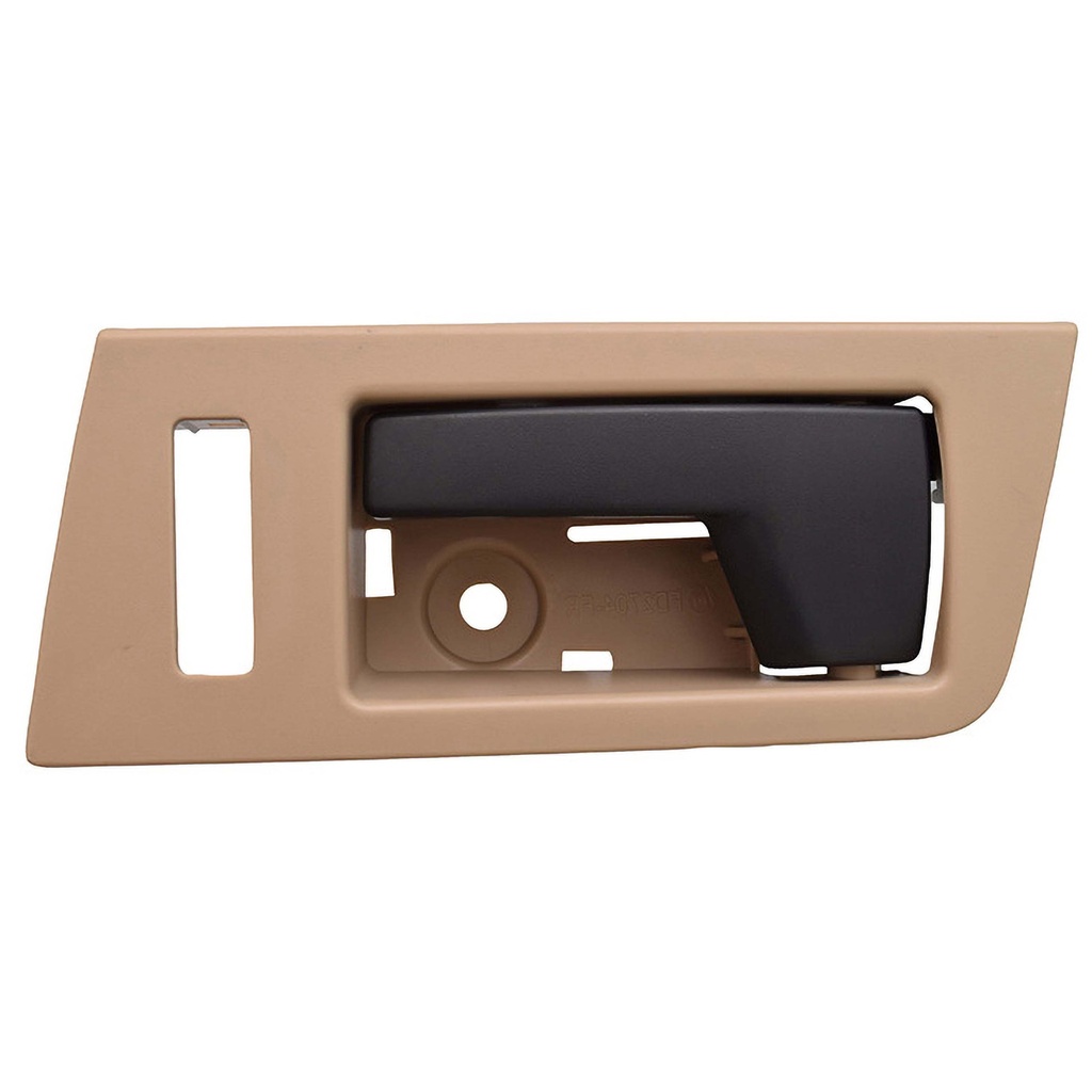 MANIJA INTERIOR FD ESCAPE 08-12/FOCUS USA TYPE  MZ TRIBUTE 08-11  CON HOYO PARA SEGURO BEIGE/NEGRO PLASTICO HUSHAN Izquierdo Delantera  