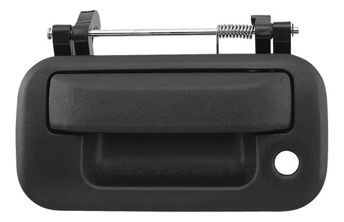MANIJA DE TAPA FD F-150/F-250 09-14/LOBO 04-14/SUPER DUTY 08-16/EXPLORER SPORT TRAC 06-10  LC MARK LT 06-13  CON HOYO PARA LLAVE Y SIN HOYO PARA CAMARA CORRUGADA NEGRO PLASTICO HUSHAN    