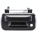 MANIJA DE TAPA FD F-150/F-250 09-14/LOBO 04-14/SUPER DUTY 08-16/EXPLORER SPORT TRAC 06-10  LC MARK LT 06-13  CON HOYO PARA LLAVE LISA NEGRA PLASTICO HUSHAN    