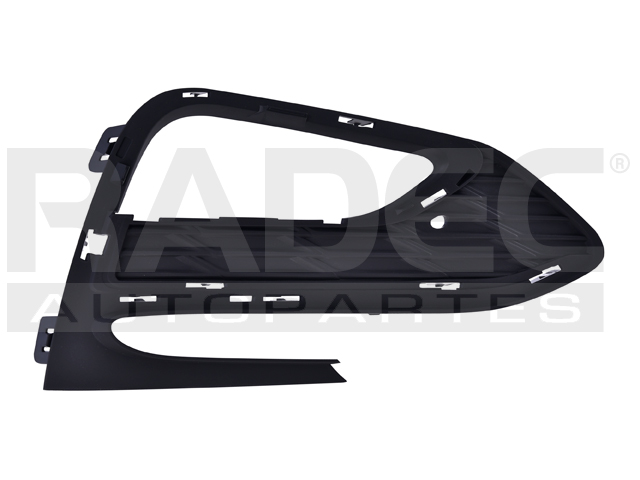 REJILLA FASCIA DELANTERA CV CRUZE 16-18 C/HOYO P/FARO DER