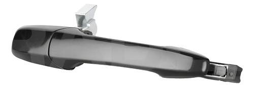 MANIJA EXTERIOR FD MUSTANG 05-14  SIN HOYO PARA LLAVE LISA PARA PINTAR NEGRA PLASTICO HUSHAN Derecho Delantera  