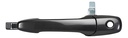 MANIJA EXTERIOR FD MUSTANG 05-14  LISA PARA PINTAR NEGRA PLASTICO HUSHAN Izquierdo Delantera  