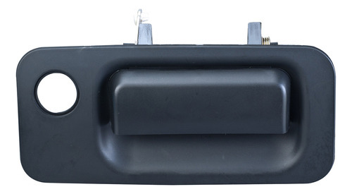 MANIJA EXTERIOR FD RANGER 05-09 CON HOYO PARA LLAVE LISA PARA PINTAR NEGRA PLASTICO HUSHAN Derecho Delantera