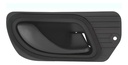 MANIJA INTERIOR FD RANGER 93-04 MZ B2600 94-10  NEGRO PLASTICO HUSHAN Derecho Delantera/Trasera