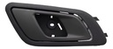 MANIJA INTERIOR FD RANGER 13-22  CON BASE CORRUGADA NEGRA PLASTICO HUSHAN Derecho Trasera  