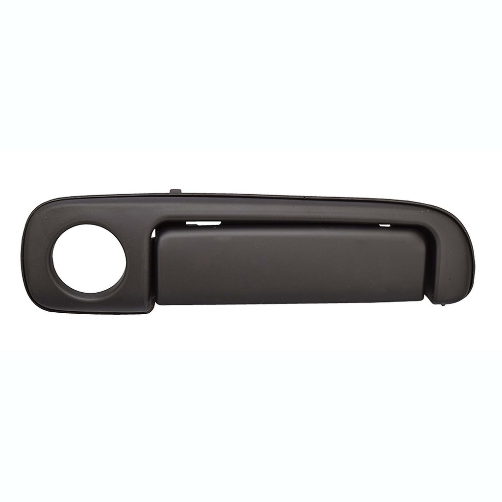 MANIJA EXTERIOR FD THUNDERBIRD  MR COUGAR 96-97  CON HOYO PARA LLAVE LISA NEGRA PLASTICO HUSHAN Derecho Delantera  