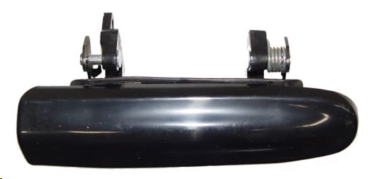 MANIJA EXTERIOR FD WINDSTAR 95-97  CORRUGADA NEGRA PLASTICO HUSHAN Izquierdo Delantera  