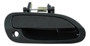 MANIJA EXTERIOR HD ACCORD 2P COUPE / 4P SEDAN 98-02  CON HOYO PARA LLAVE LISA PARA PINTAR NEGRA PLASTICO HUSHAN Derecho Delantera  